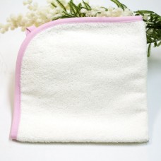 Полотенце махровое с розовым