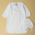 Рубашка для крещения Фантазия 3-6 месяцев 68см Белый 6183
