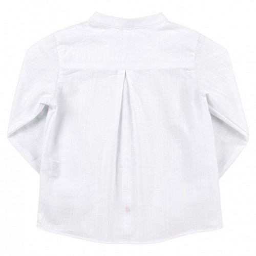 Детская льняная рубашка Bembi Desert Sun 7 - 13 лет Лен Белый РБ162
