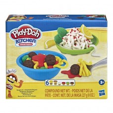 Набор для творчества пластилин Hasbro Play-Doh Food role play Spaghetti N Meatballs Playset E7253_E8680