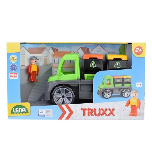 Детская машинка LENA TRUXX Раздельный сбор мусора 4453