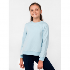 Детский свитшот для девочки Smil Голубой от 7 до 10 лет 116492