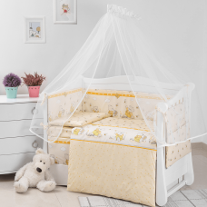 Бортики в кроватку Twins Comfort Светло-желтый 2051-C-014