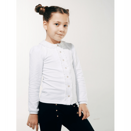 Детская блузка для девочки Smil Белый на 14 лет 114604
