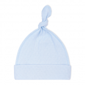 Детская шапочка для новорожденных Krako Ажур ромбик Голубой от 0 до 1 мес 4055H13