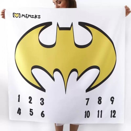 Фотофон для новорожденных Memiks BATMAN 100х100 см М032