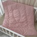 Одеяло для новорожденных демисезонное BetiS Зіронька-2 Ранфорс Пудровый 90х105 см 91449357