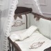 Детское постельное белье и бортики в кроватку Маленькая Соня Belissimo Коричневый 025501