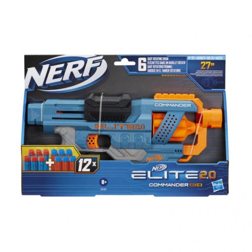 Детская игрушка бластер Hasbro Nerf Elite 2.0 Commander RD-6 E9485