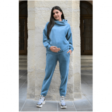 Плюшевый костюм для беременных и кормящих Dianora Голубой 2229(8) 1640
