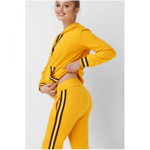 Спортивные штаны для беременных Dianora с лампасами Желтый 1867 0000