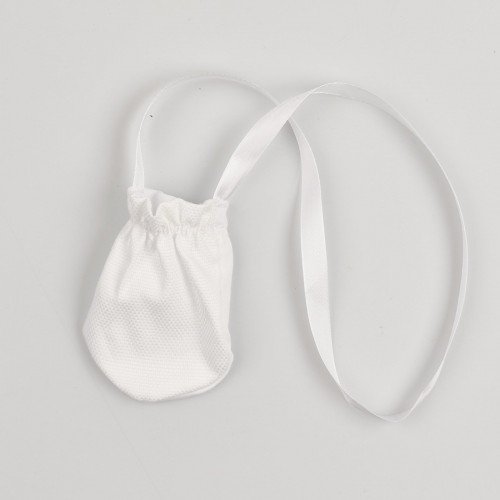 Набор одежды для новорожденных для крещения ЛяЛя 0 - 6 мес Интерлок Белый 8ТК06_2-125
