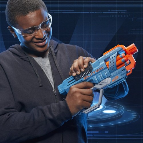 Детская игрушка бластер Hasbro Nerf Elite 2.0 Commander RD-6 E9485