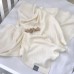 Плед для новорожденных вязаный Маленькая Соня Рогожка Молочный 935335