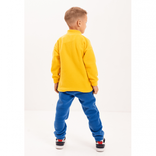 Флисовый костюм для мальчика Vidoli Желтый/Голубой от 5 до 6 лет B-22668W_blue+yellow