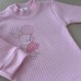 Кофточка для новорожденных BetiS Зайченятко 0 - 18 мес Интерлок Розовый 91449602