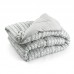 Одеяло зимнее односпальное Руно Grey Braid 140х205 см Серый Р321.52_Grey Braid