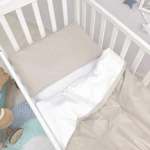 Детское постельное белье в кроватку Маленькая Соня Универсальный Кофейный 0300243