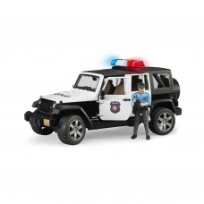 Игровой набор Bruder Джип Полиция Wrangler Unlimited Rubicon машинка и фигурка полицейского М1:16 2526
