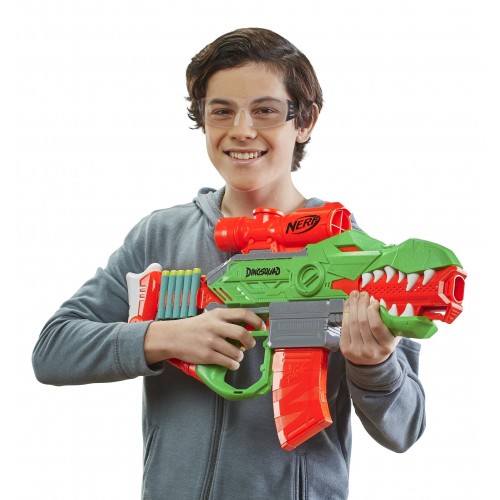 Детская игрушка бластер Hasbro Nerf Dinosquad Rex Rampage F0807