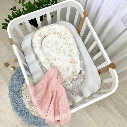 Кокон для новорожденных Маленькая Соня Baby Design Куклы Серый 5019600