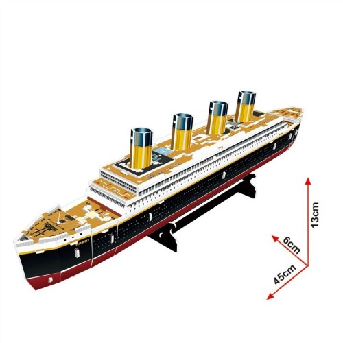 3D пазл CubicFun Титаник 35 шт T4012h