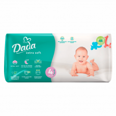 Детские подгузники Dada Extra Soft размер 4 вес 7-18 кг 46 шт Р37387