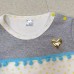 Детское платье с коротким рукавом PaMaYa Белый/Жёлтый 1.5 года-6 лет 9-72 104-110