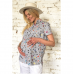 Рубашка для беременных и кормящих Dianora Цветной принт 2034 0000