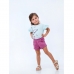 Детская футболка для девочки Smil Летний цветок Ментоловый 2-3 года 110560
