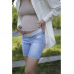 Джинсовые шорты для беременных To Be Джинс Голубой 4174501