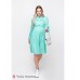 Платье для беременных и кормящих Юла мама Teyana Аквамариновый DR-10.041