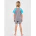 Пижама для мальчика Smil Серый от 8 до 10 лет 104829