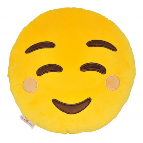 Декоративная подушка Тигрес Эмоджи Smile Желтый ПД-0314
