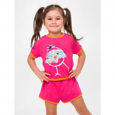 Детские шорты для девочки Smil Розовый цитрус Малиновый 4-6 лет 112352