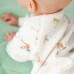 Набор одежды для новорожденных ELA Textile&Toys Зверьки 0 - 3 лет Трикотажная вафля Белый WS001AN