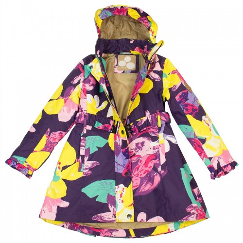 Пальто демисезонное для девочки Huppa, LEANDRA 18030004-81373