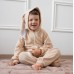 Кигуруми для детей ELA Textile&Toys Зайчик Велюр 1,5 - 8 лет Бежевый KR001BG