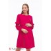 Платье для беременных и кормящих Юла мама Mirion DR-39.022 малиновый