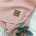 Детское полотенце пончо с капюшоном Маленькая Соня Муслин Персиковый 1006608