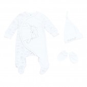 Набор одежды для новорожденных Minikin Муркотунчик 0 - 3 мес Интерлок Белый 224603