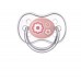 Пустышка силиконовая симметричная Canpol babies Newborn baby 0-6 мес Розовый 22/580