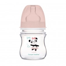 Антиколиковая бутылочка Canpol Babies Easystart Toys, 120 мл, розовая