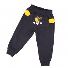 Спортивные штаны для мальчика BUDDY boy Чёрный 9 мес-1.5 года 52212 80-86