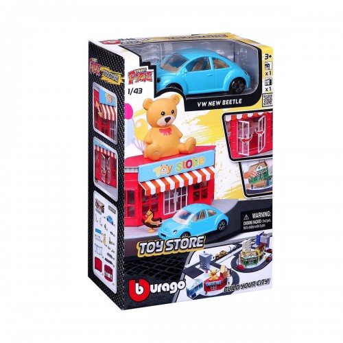 Игровой набор машинка Bburago City Магазин игрушек 18-31510