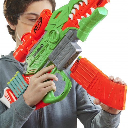 Детская игрушка бластер Hasbro Nerf Dinosquad Rex Rampage F0807