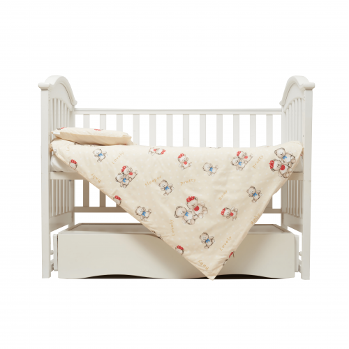 Детское постельное белье в кроватку Twins Comfort line Бежевый 3054-C-053