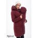 Пальто зимнее для беременных и кормящих мам+вставка Юла мама, ANGIE PLUS OW-48.033 Размер L