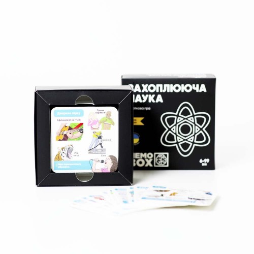 Настольная игра JoyBand MemoBox Delux Увлекательная наука MBD105