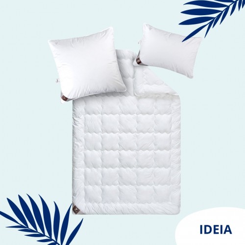 Летнее одеяло односпальное Ideia Super Soft Premium 140х210 см Белый 8-11878